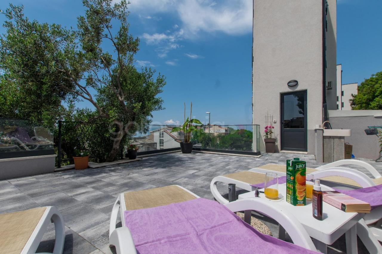 מאקרסקה Seashell - Luxury Seaview Apartments מראה חיצוני תמונה