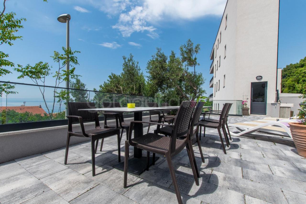 מאקרסקה Seashell - Luxury Seaview Apartments מראה חיצוני תמונה